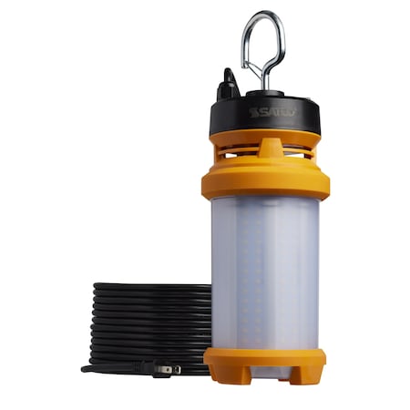 Satco 60/80/100 Wattage Selectable LED Hi-Lumen Temporary Lamp, 5000K, 120-277 Volts S13159